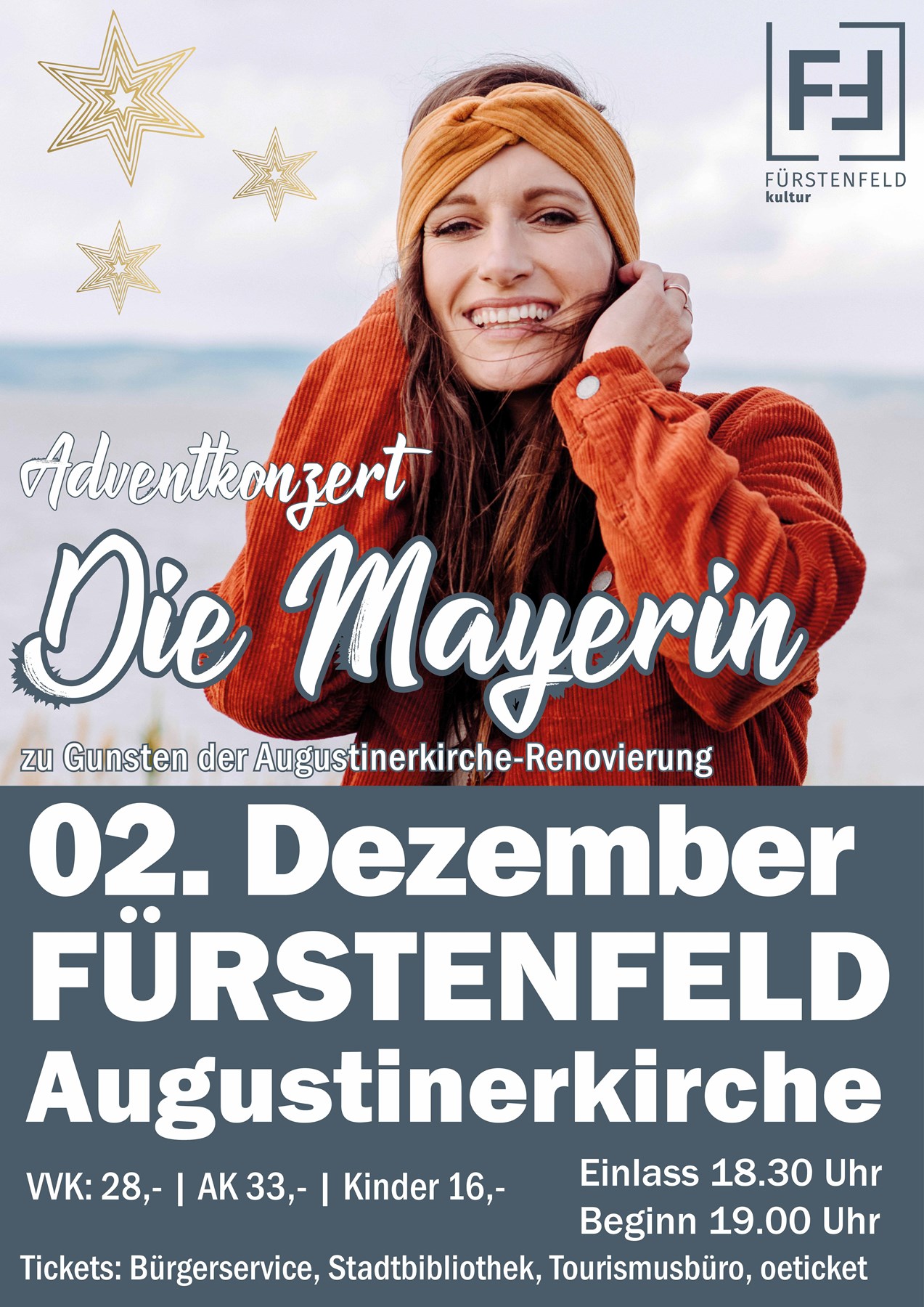 Adventkonzert Die Mayerin Plakat