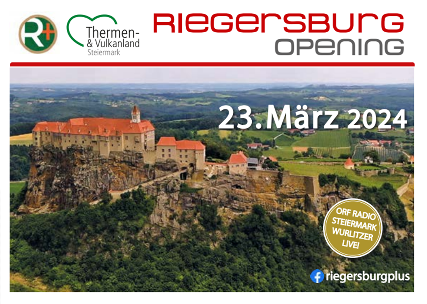 Riegersburg Opening Luftansicht