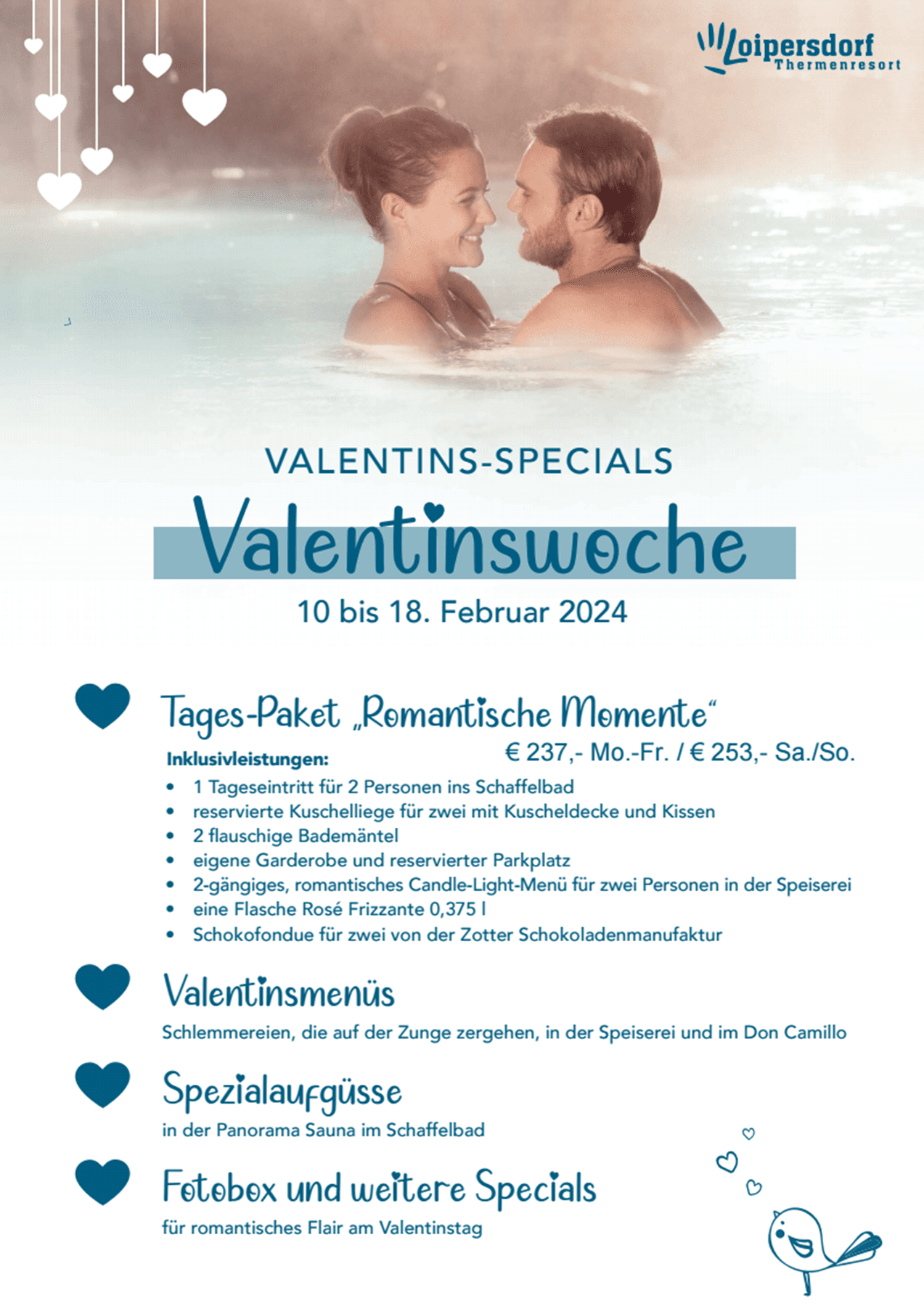 Valentins-Special Therme Loipersdorf