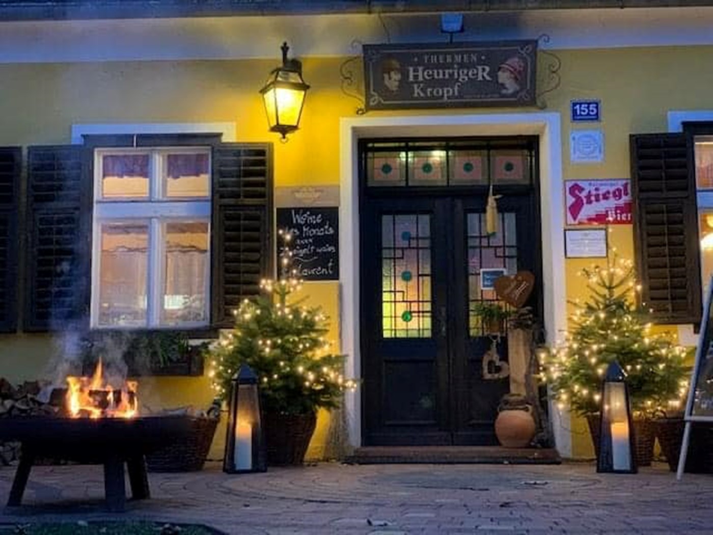 Thermenheuriger Kropf Eingang