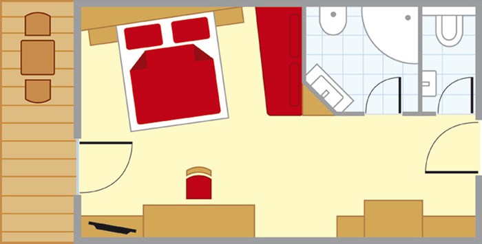 Apartment Panorama-Zimmer, , 