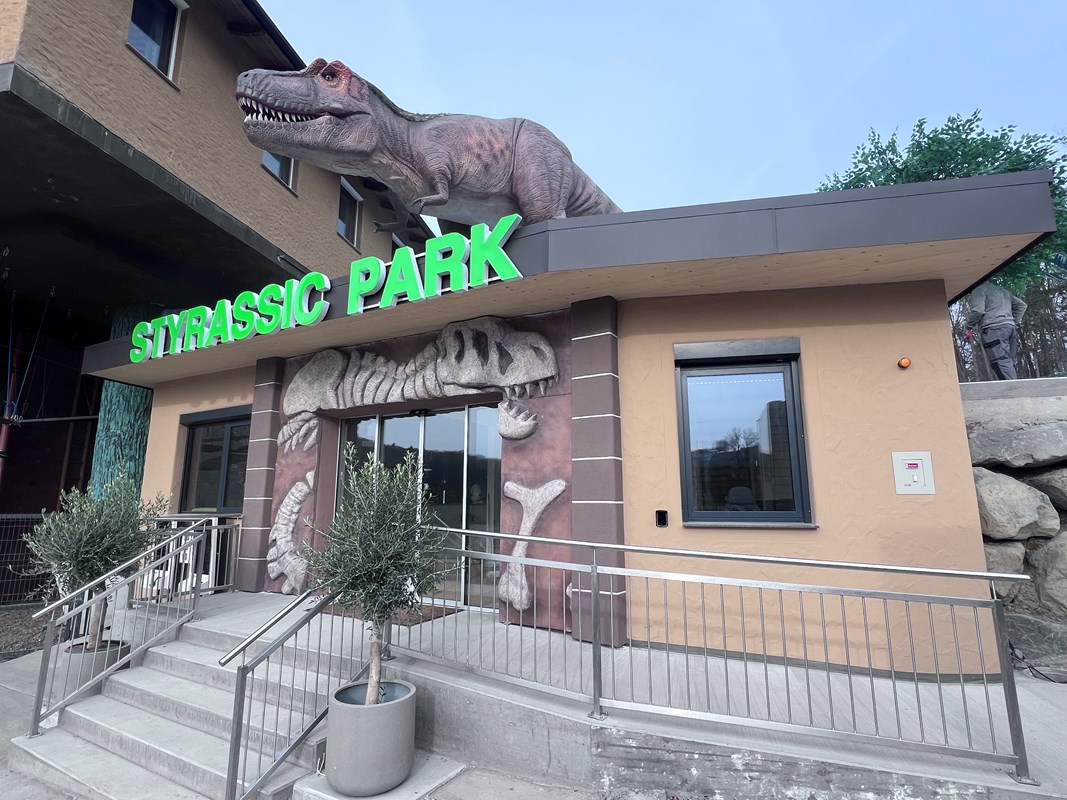Styrassic Park Eingang