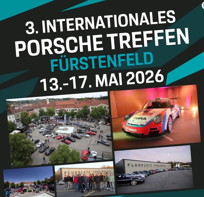 Porsche Treffen Fürstenfeld Flyer